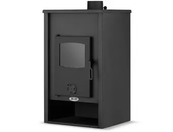 CV houtkachel met waterjas - 9-14kW - antraciet