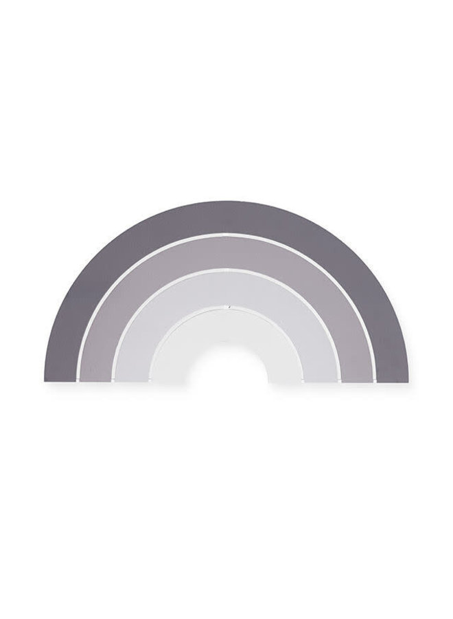 Wandlamp Rainbow grey