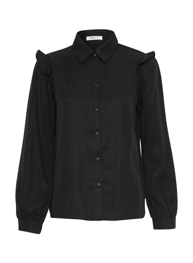 Norine Stephie LS Shirt Black