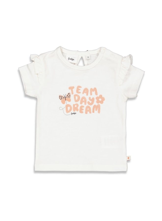 T-shirt - Follow your dreams Offwhite
