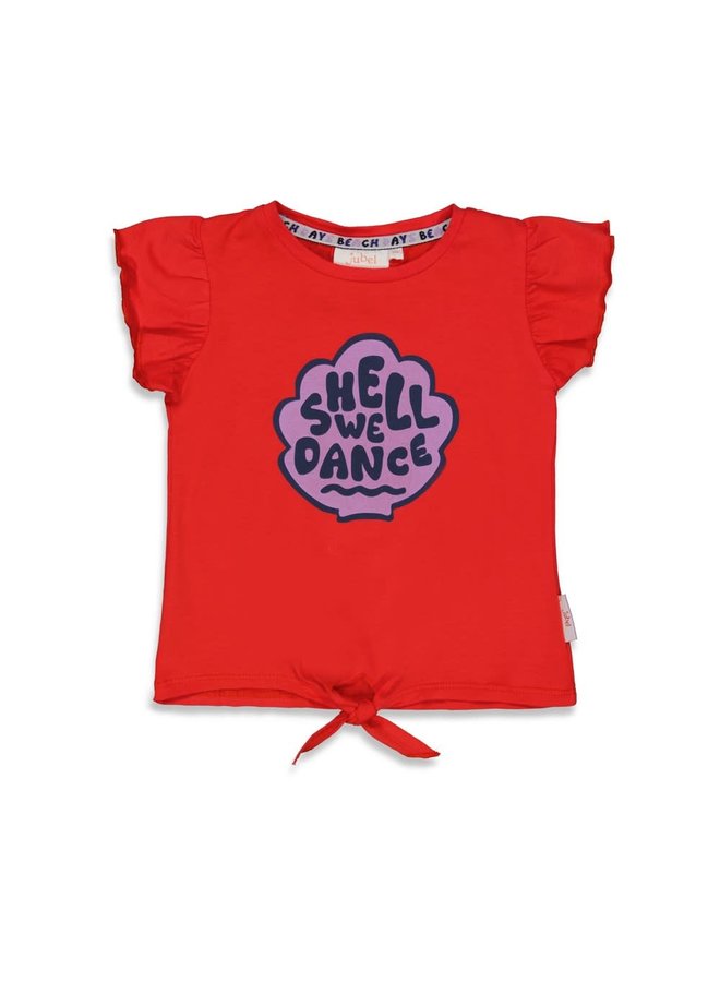 T-shirt - Shell We Dance Rood