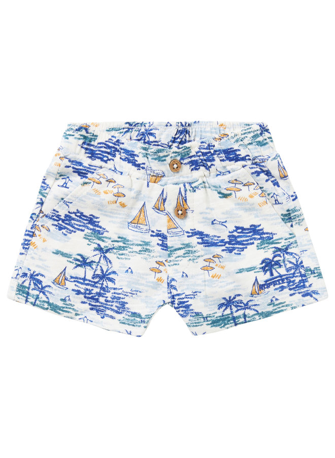 Boys Short Moscow all over print Pristine