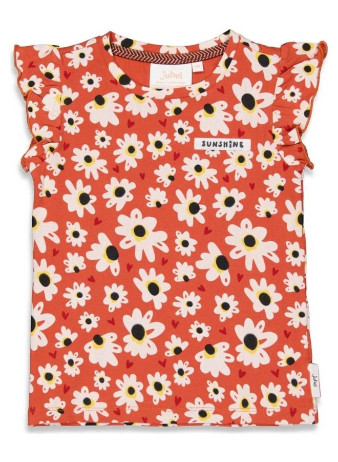 T-shirt AOP - Have A Nice Daisy Roest