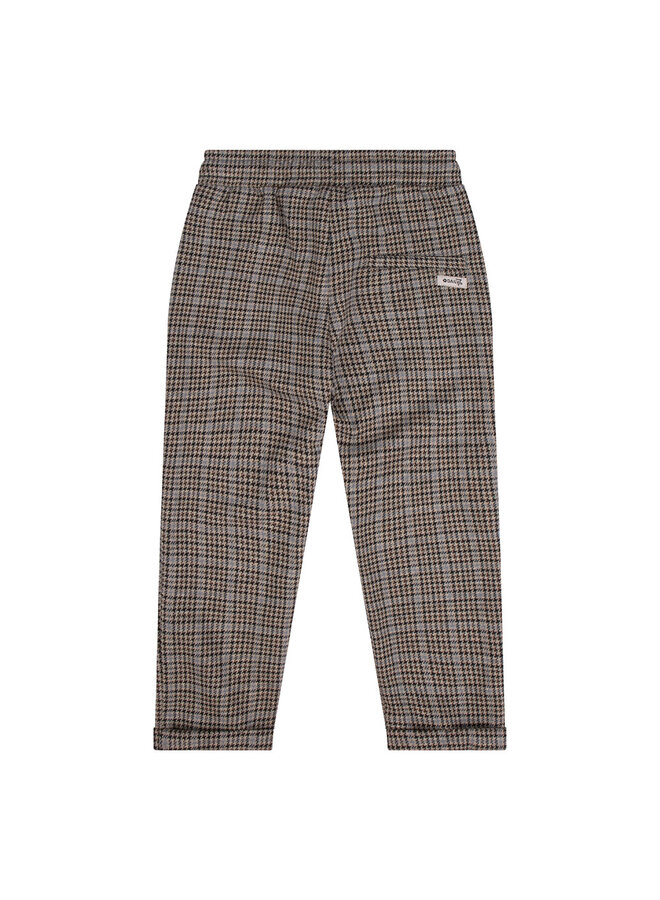 Fancy Check Pants Antracites Grey