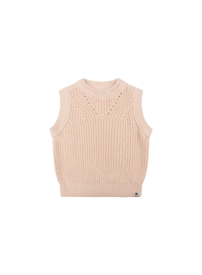 Knitted Gilet Oat Kit