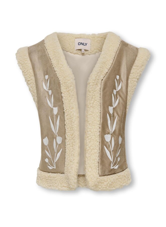 KOGKARLA VEST OWT Silver Mink