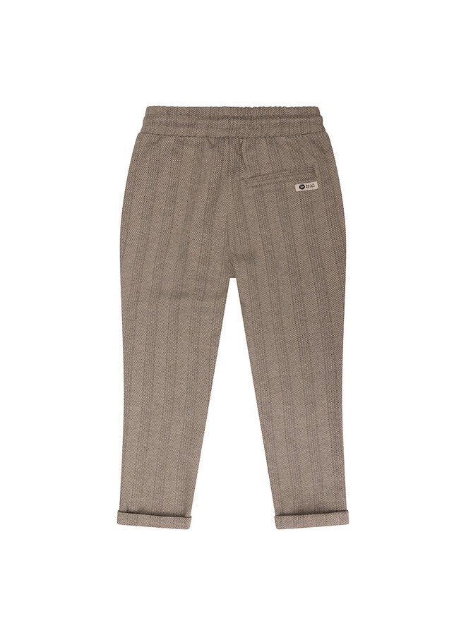 Herringbone Jogpants Camel sand