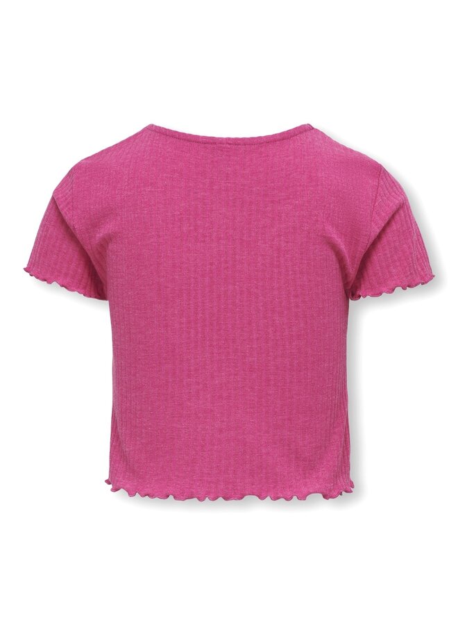 KOGNELLA S/S O-NECK TOP NOOS JRS Raspberry Rose