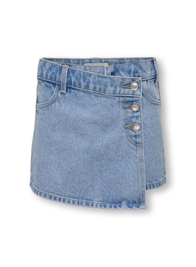 KOGJENNY SKORT DNM PIM020 Light Blue Denim