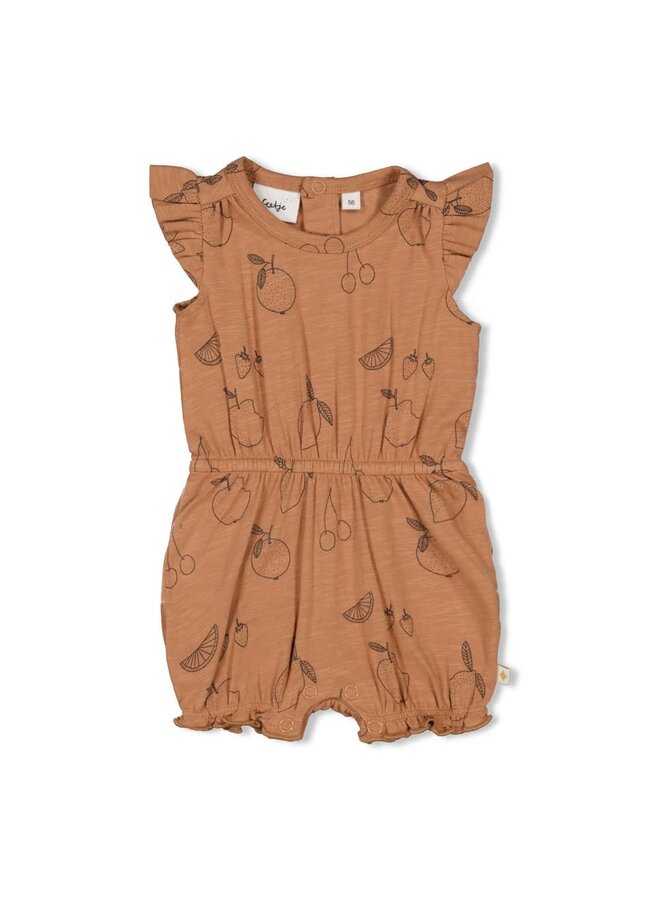 Playsuit AOP - Cutie Fruity Hazelnoot