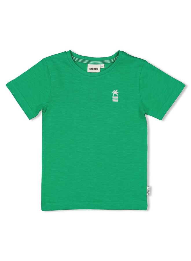 T-shirt - Gone Surfing Groen