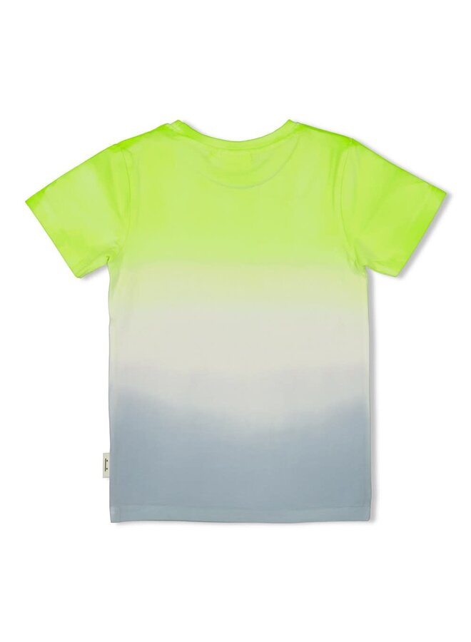 T-shirt - Gone Surfing Lime