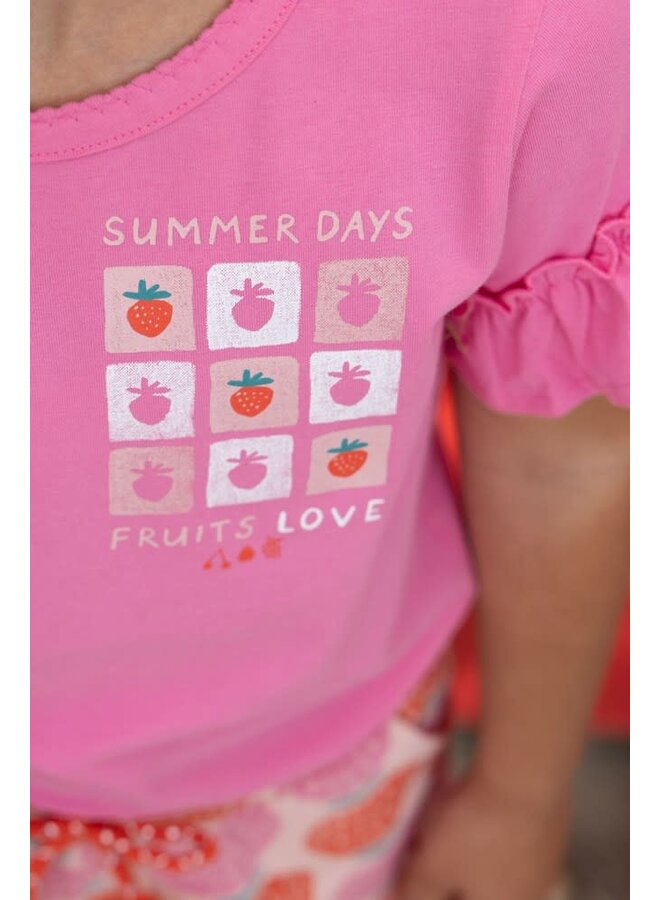 T-shirt - Berry Nice Roze