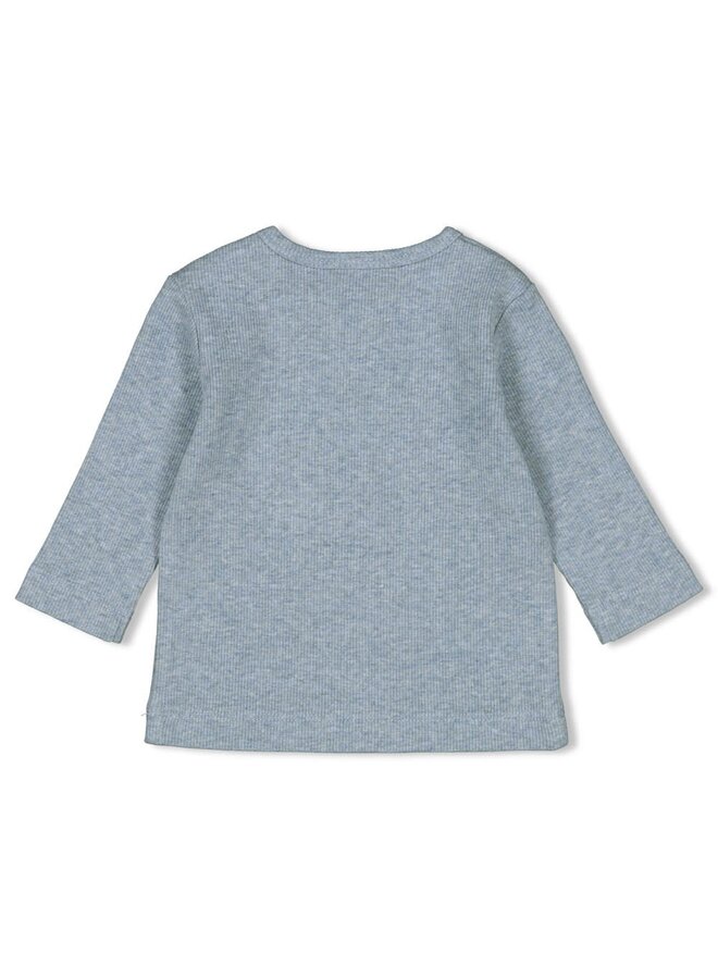 Longsleeve - A-Roarable Indigo melange