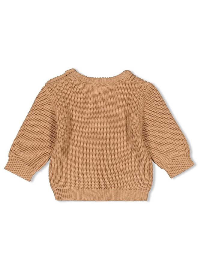 Sweater gebreid - Autumn Sweetness Hazelnoot