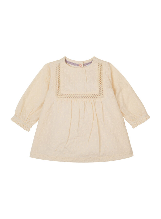 Noppies Fuerte Long Sleeve Dress - Buttercream Noppies Fuerte Long Sleeve Dress - Buttercream