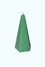 Kaars Obelisk Rustique Kerstgroen - Kerstkaars