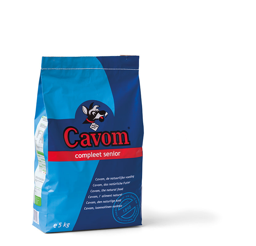 Cavom CAVOM - COMPLEET SENIOR 5 KG VLEES SENIOR