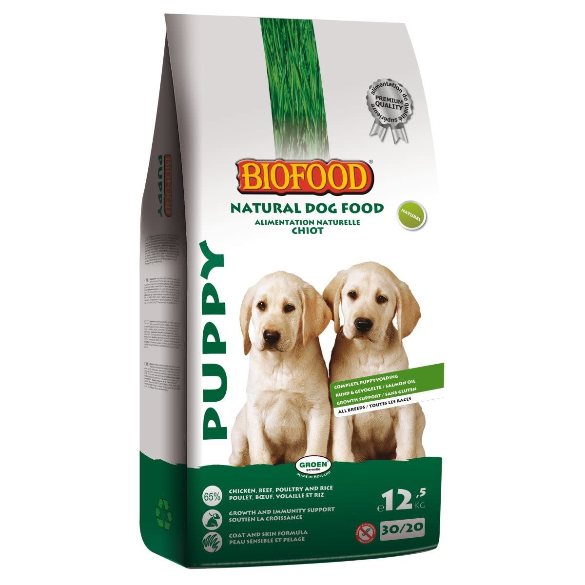 BioFood BIOFOOD - PUPPY 12,5 KG PUPPY