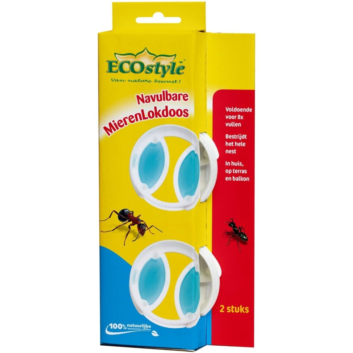 Ecostyle navulbare mierenlokdoos