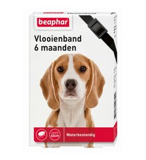 Beaphar BEAPHAR - VLOOIENBAND ZWART Hond