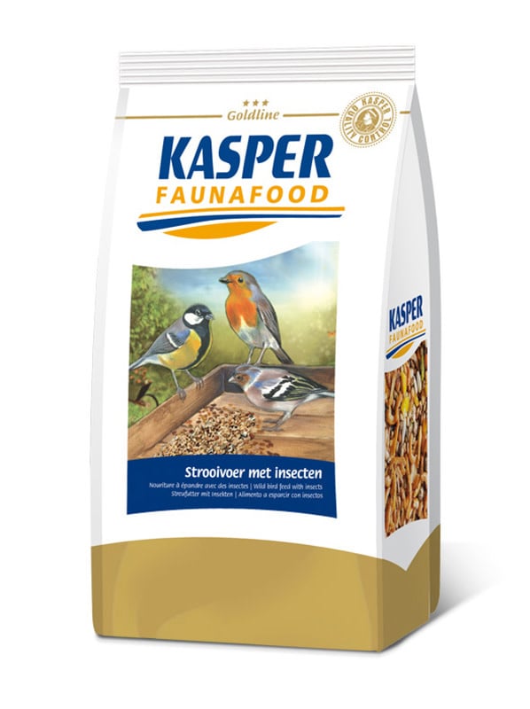 Kasper KASPER - STROOIVOER MET INSECTEN 1 KG