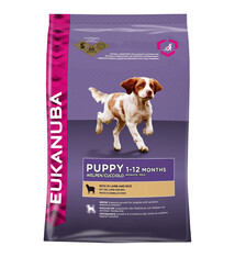Eukanuba EUKANUBA - PUPPY&JUNIOR 12 KG LAM & RIJST