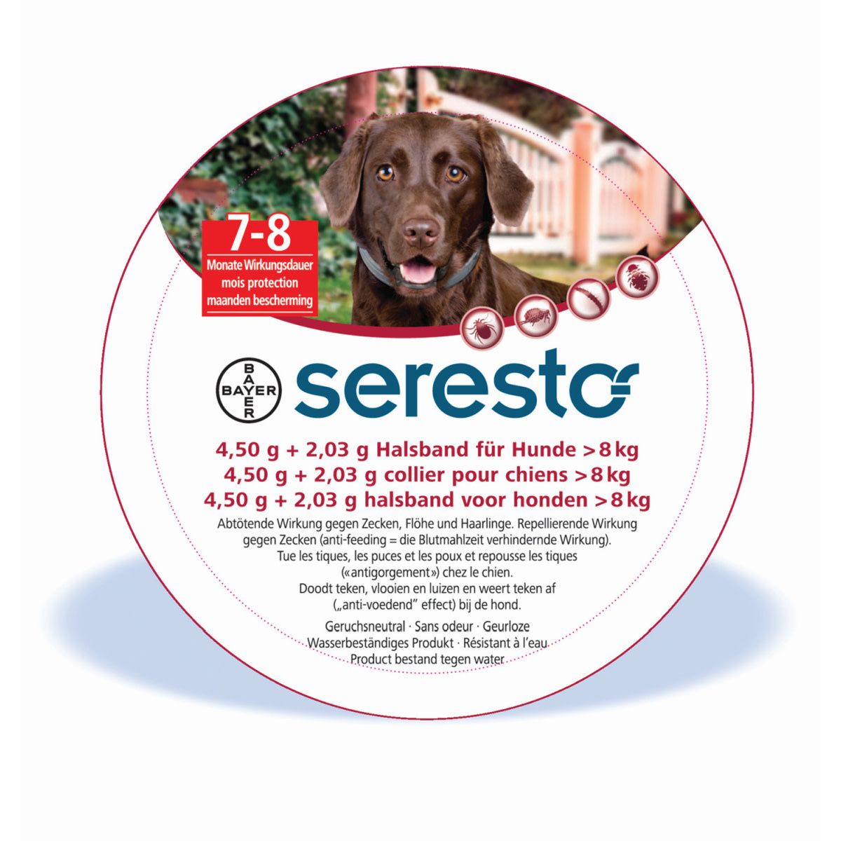 SERESTO SERESTO - VLO EN TEKENHALSBAND VOOR DE GROTE HOND