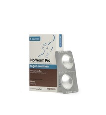 No Worm NO WORM - PRO HOND WIT/BRUIN 4 TABL