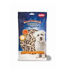 NOBBY NOBBY - STARSNACK DUO BONES LAMB & RICE LAM & RIJST