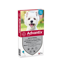Advantix ADVANTIX - < 10 KG 4 Pipetten
