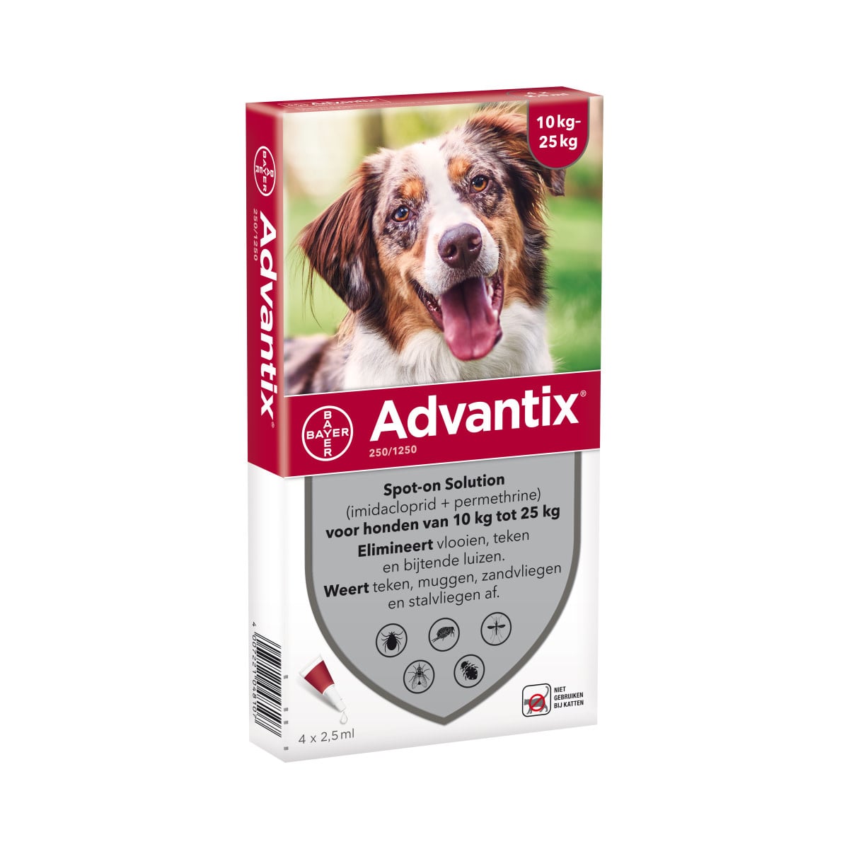 Advantix Advantix spoton hond 250 10-25kg