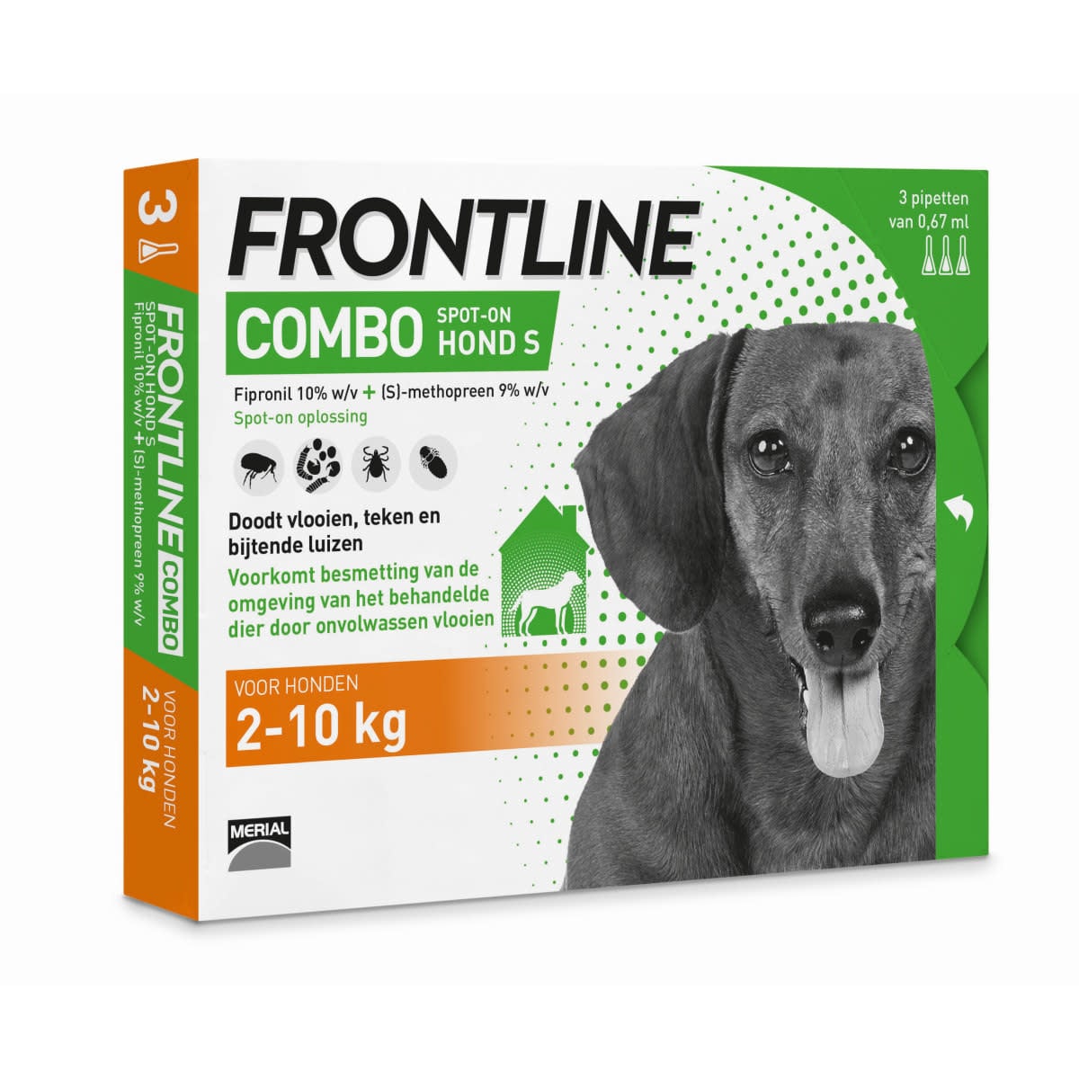 Frontline FRONTLINE - COMBO 3 PIPETTEN S