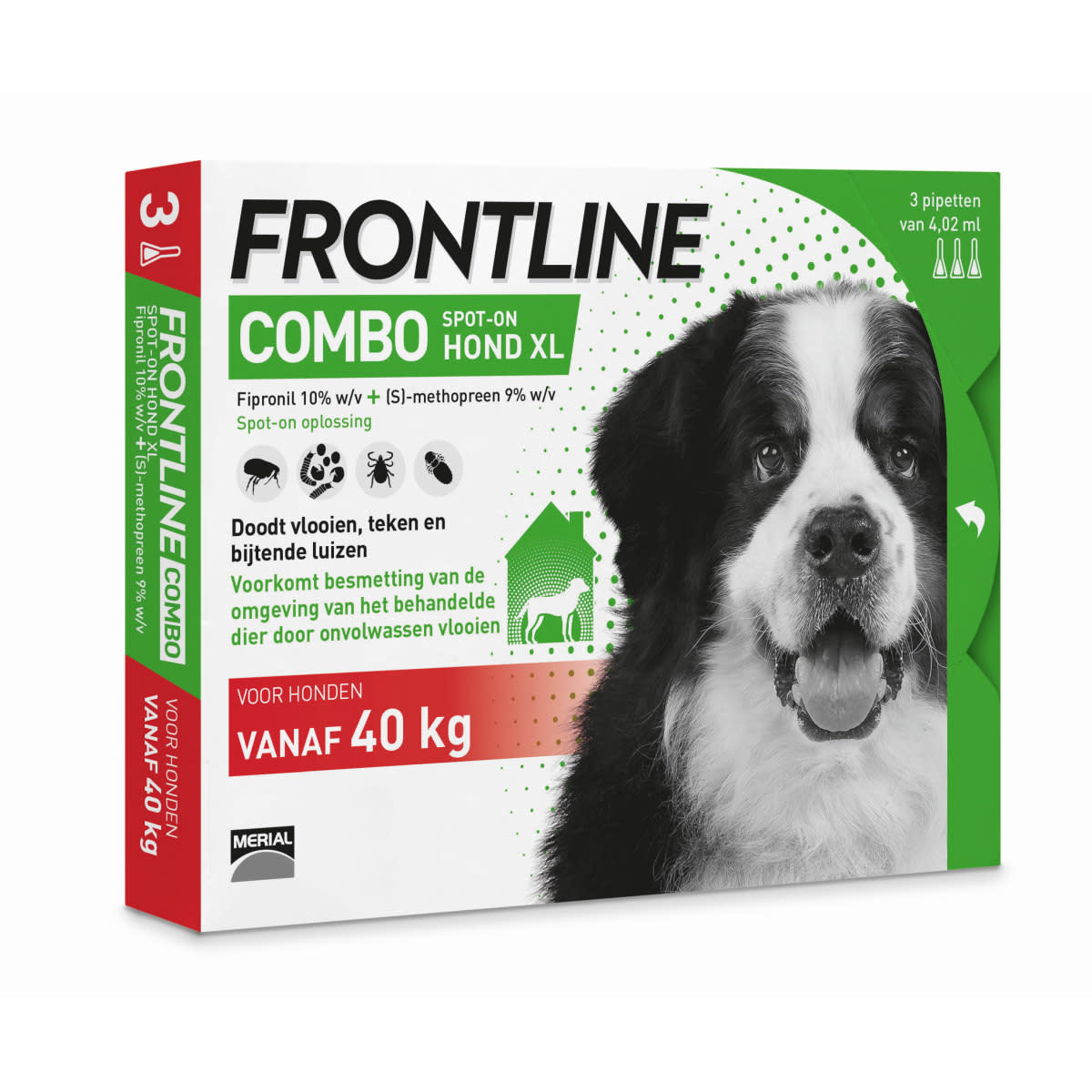 Frontline FRONTLINE - COMBO XL > 40KG 3 PIPETTEN