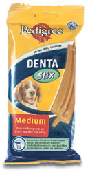 Pedigree PEDIGREE - DENTASTIX MEDIUM 180 GR VLEES ADULT