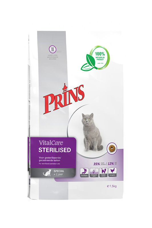 Prins PRINS - VITALCARE STERILISED 5 KG ADULT