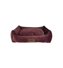 NOBBY NOBBY - "DESIGN" HONDENMAND VELOURS BORDEAUX