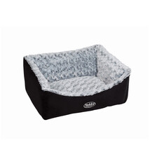 NOBBY NOBBY - COMFORTBED ARUSHA ZWART/GRIJS 45x40x18CM