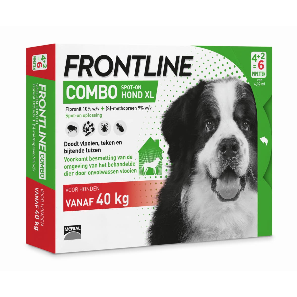 Frontline FRONTLINE - COMBO HOND 6 PIPETTEN ADULT