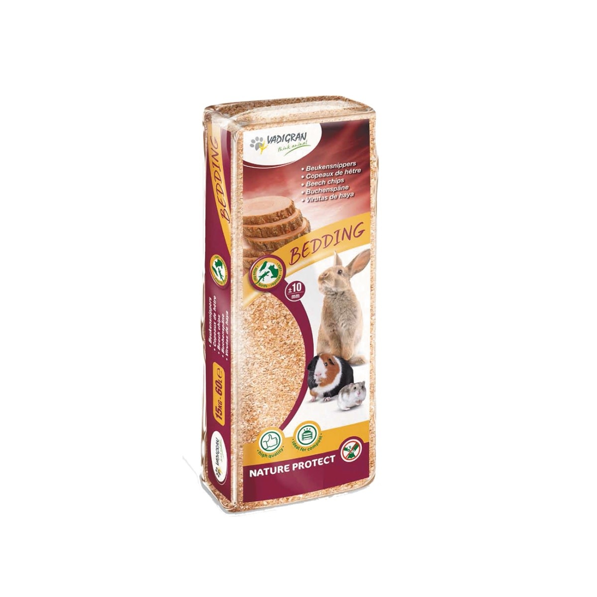 Vadigran VADIGRAN - BEUKENSNIPPERS BRUIN 5 KG 6mm