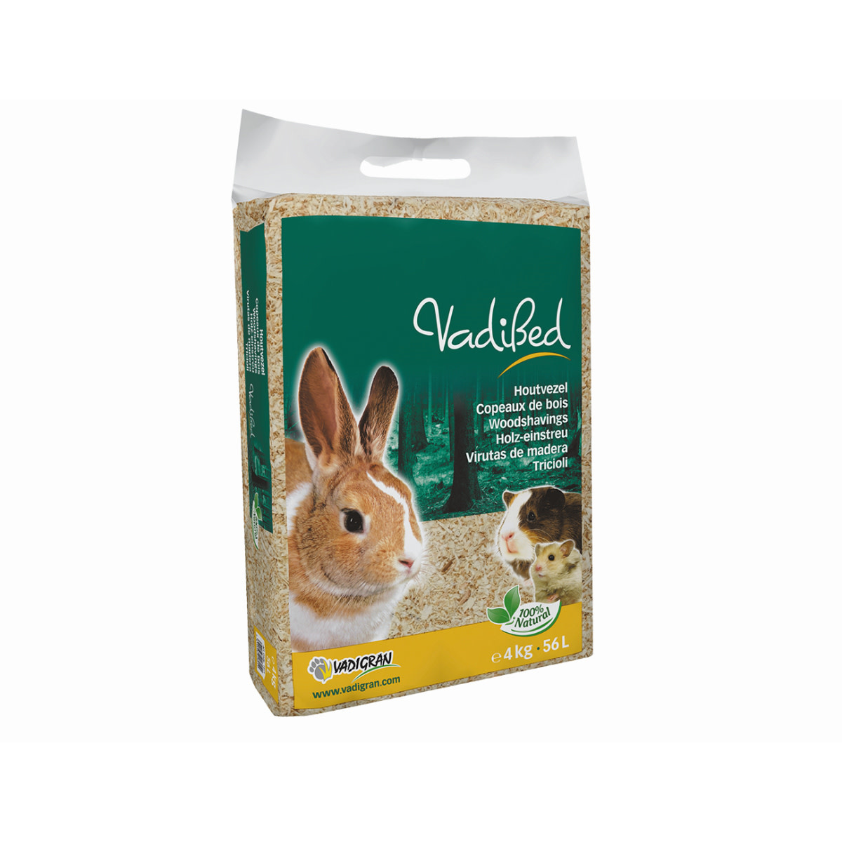 Vadigran VADIGRAN - HOUTVEZEL 4 KG