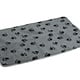 BeezTees BEEZTEES- VETBED BENCH KLEED VOETPRINT GRIJS 109x69CM