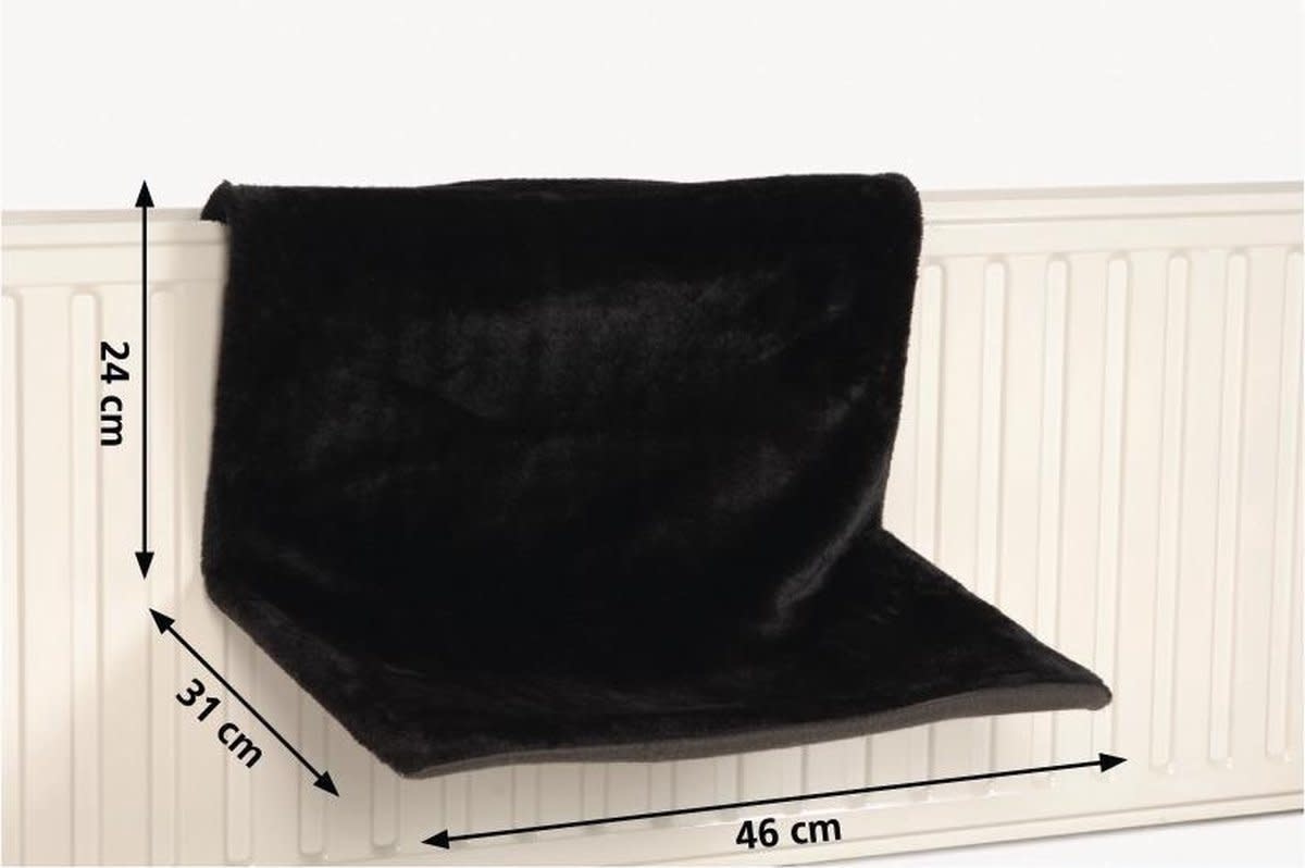 BeezTees BeezTees- Radiatorhangmat Zwart