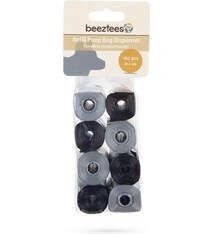 BeezTees BeezTees- Poepzakjes Zwart Grijs 8x20ST