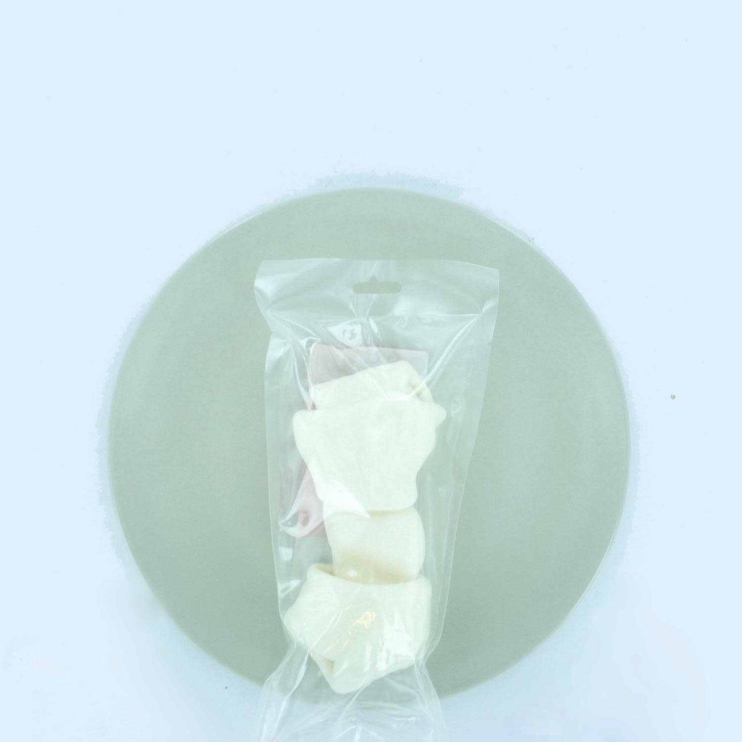 Witte knoop 6-7inch (16cm) 1st