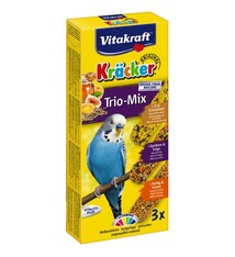 VitaKraft VITAKRAFT - PARKIETKRACKER 3 IN 1 88 GR FRUIT&HONING&EI
