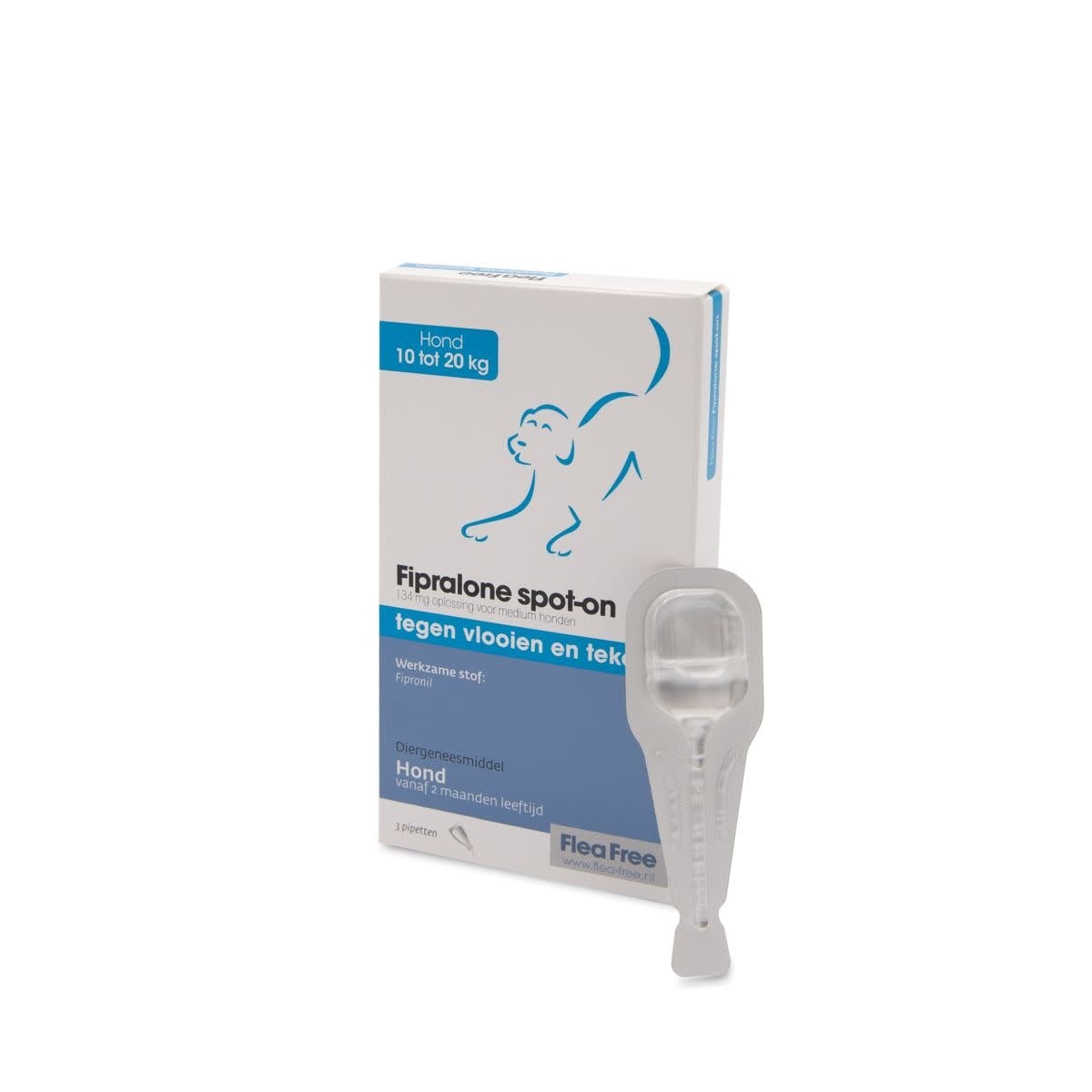 FLEA FREE FLEA FREE - FLEA FREE SPOT ON 3 PIPETTEN