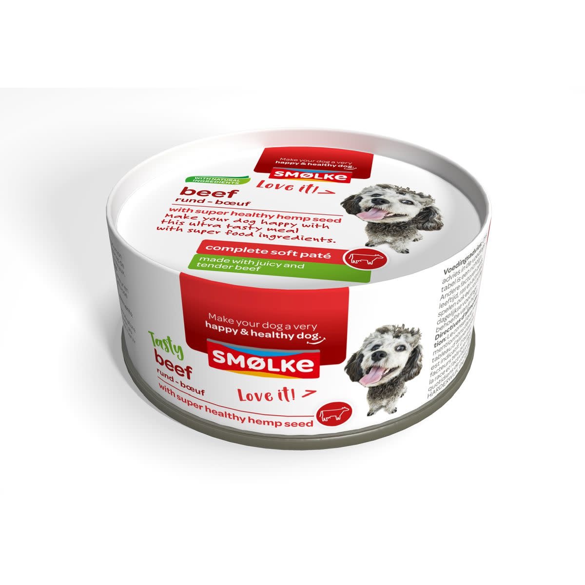 Smølke SMOLKE- SOFT PATE 125GR HOND