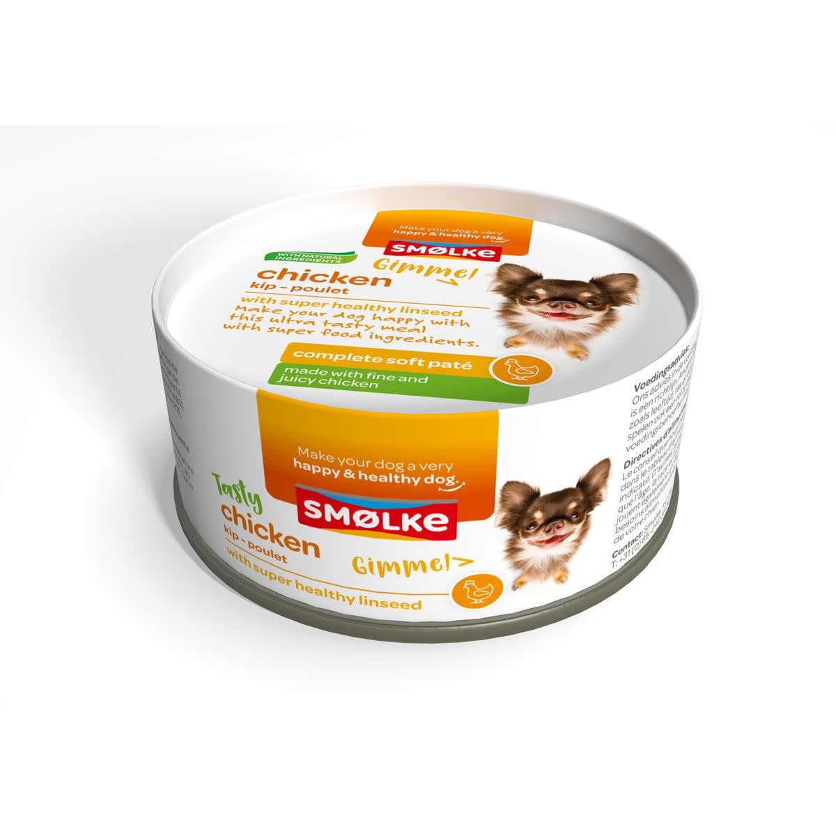 Smølke SMOLKE- SOFT PATE 125GR HOND