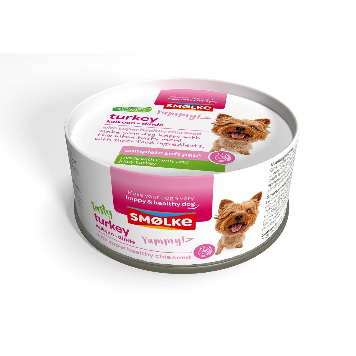 Smølke SMOLKE- SOFT PATE 125GR HOND